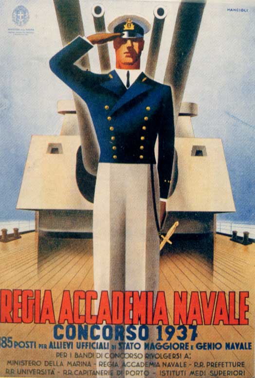 Carte Postale Ancienne - Regia Accademia Navale / Regia Marina - Italie Vintage - Occasion